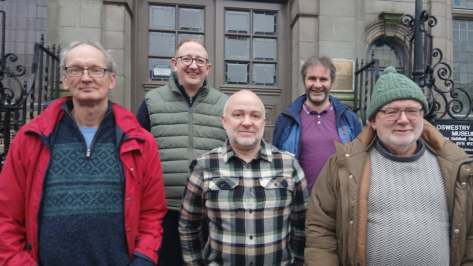 Current and former Oswestry councillors